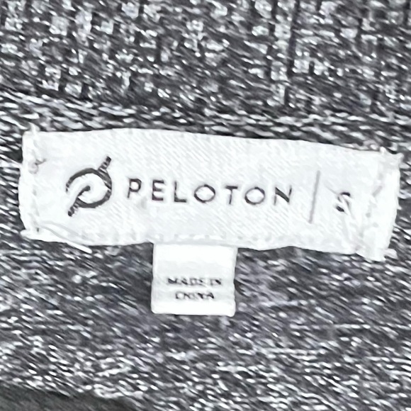 Peloton Long Sleeve Black Oversized Lightweight Sweatshirt size Small - Picture 6 of 6